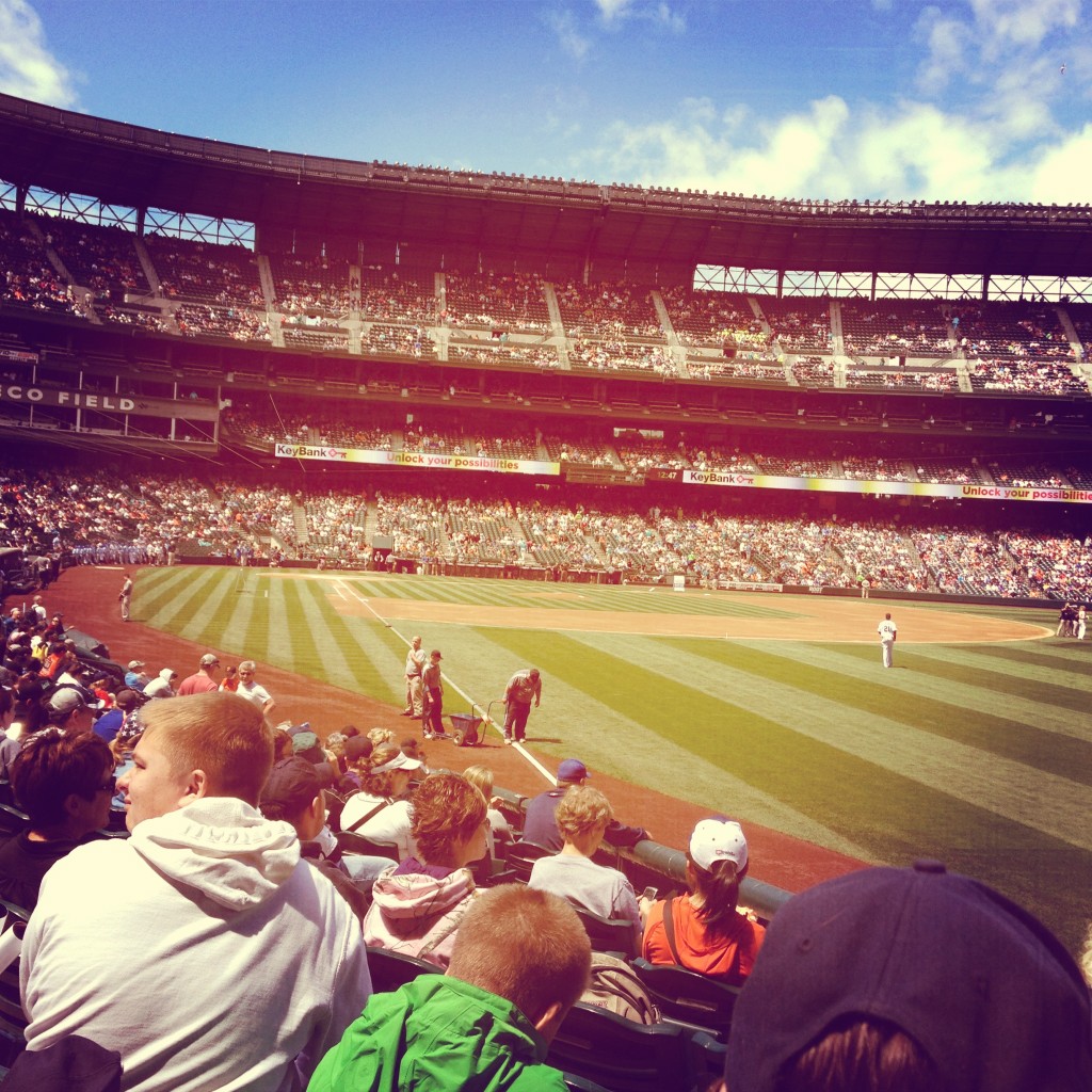 Beautiful day at Safeco