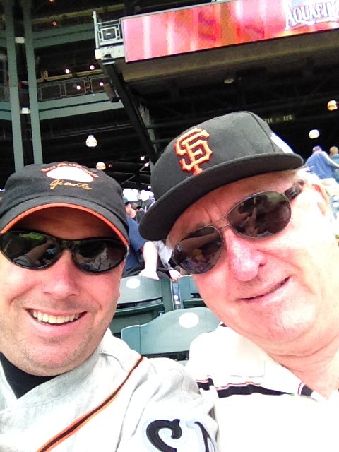 David with Dad