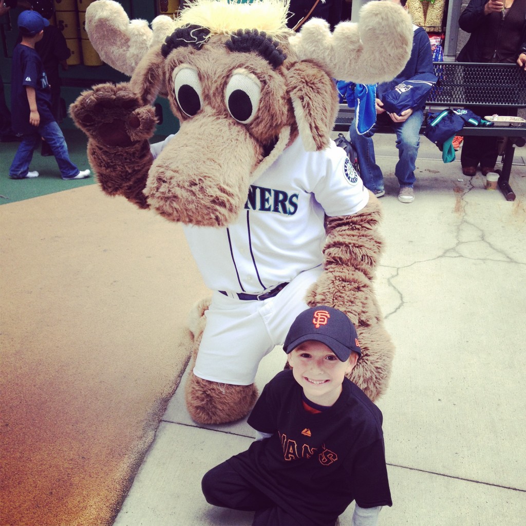 Ty and Mariner Moose