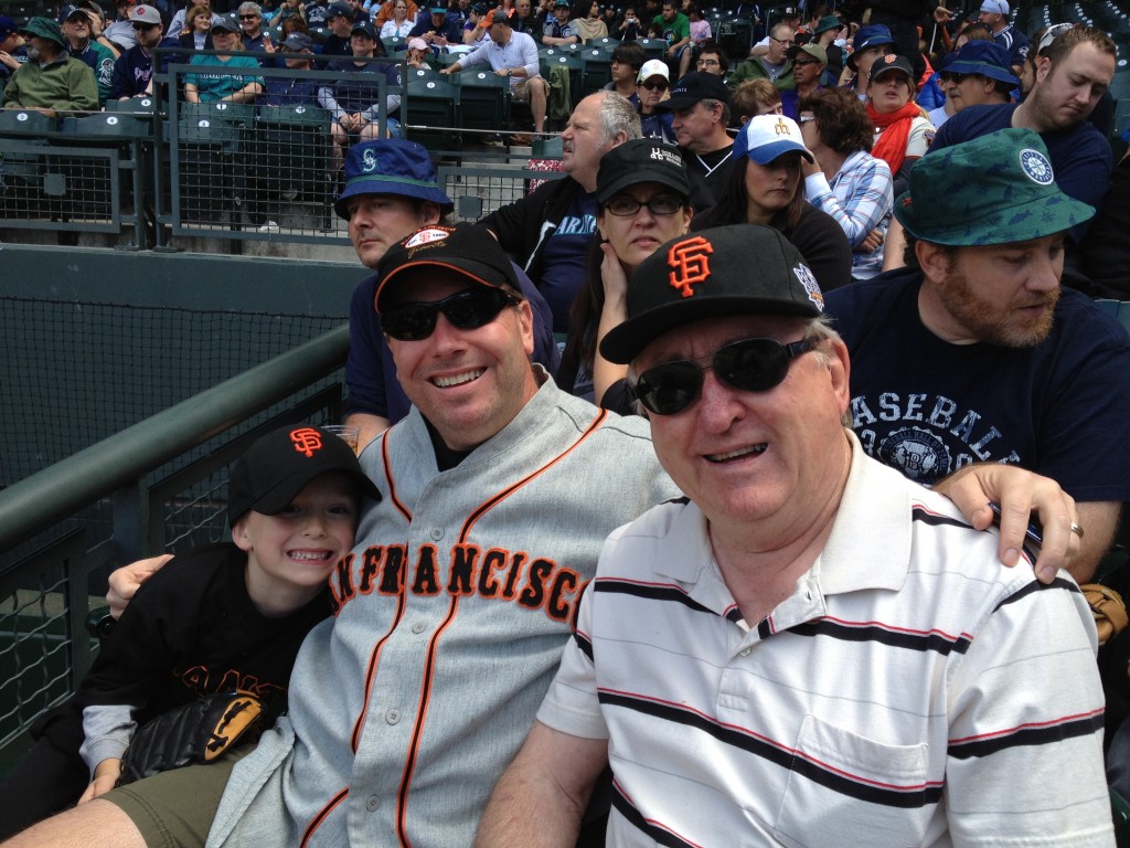 three generations of giants